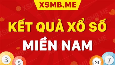 xsmn hôm xổ số miền nam